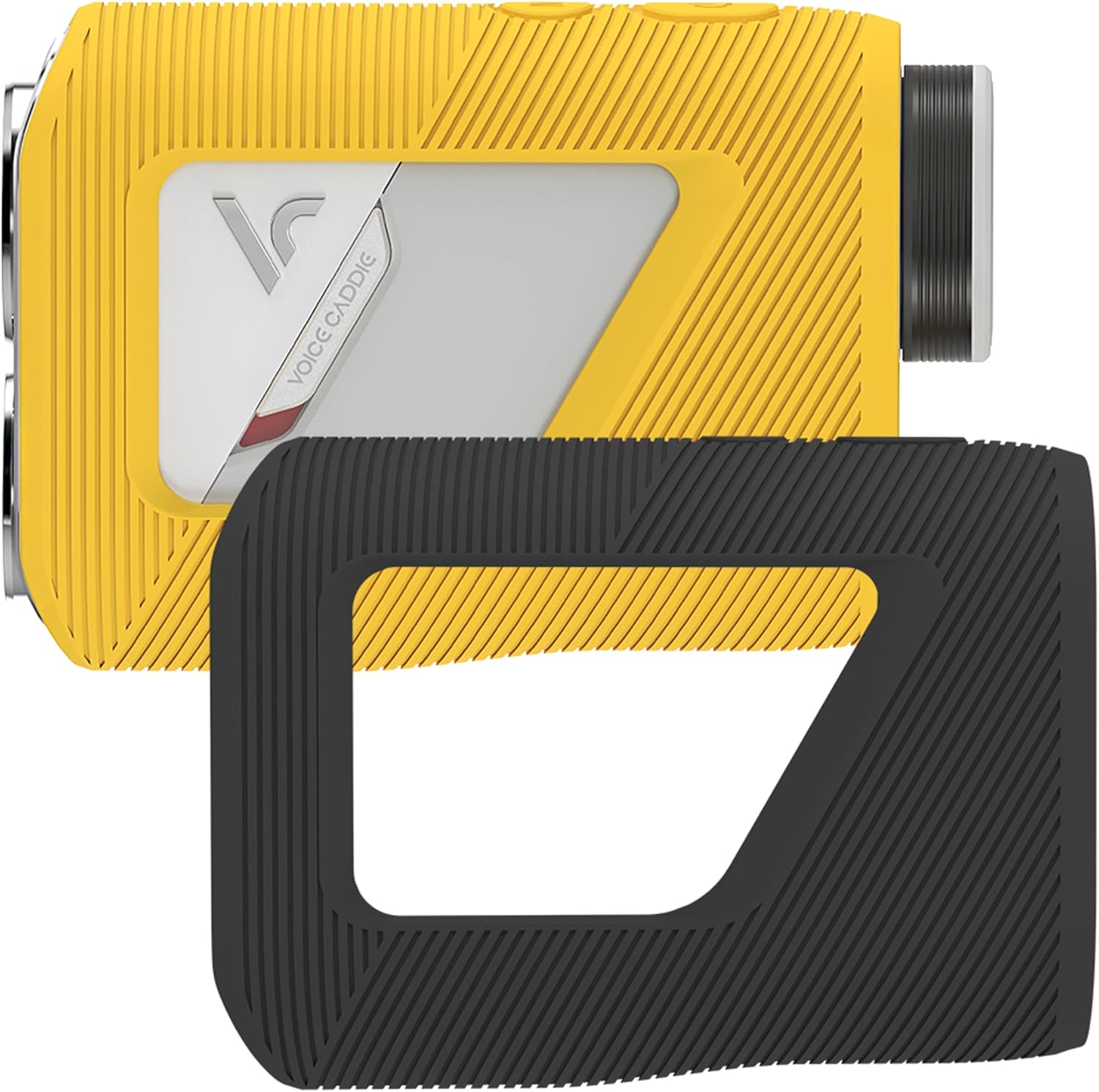 Voice Caddie TL1 Golf Laser Rangefinder and Sleeve Bundle (Dark Gray)