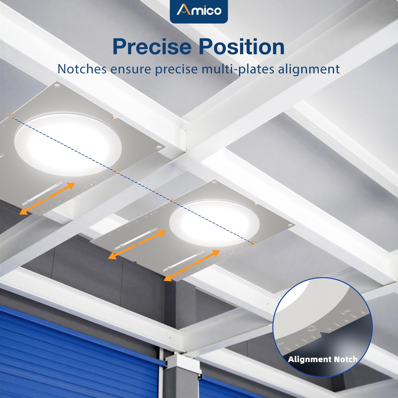 Amico New Construction Light Mounting Plate -4 Amico New Construction Light Mounting Plate -4