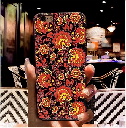 Amazon Iphone用ロシア柄 花柄 デザイン 携帯電話ケース For Iphone Xs Max ケース カバー 通販