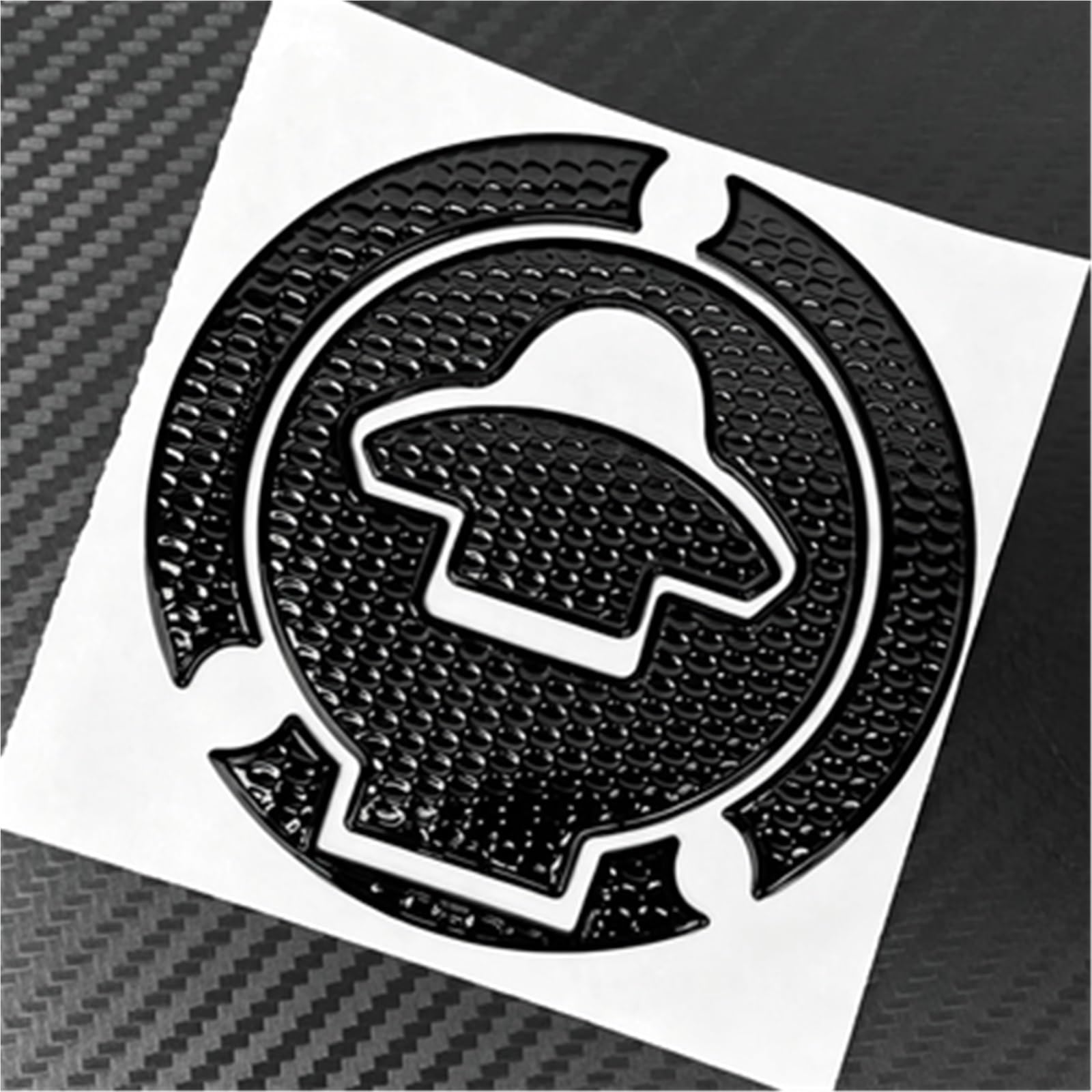 Piwine Color6 Motorcycle Gas Fuel Oil Cap Tank Pad Protector Decals Stickers For Yamaha Yzf-R3 R25 R15 V1 V2 V3 V4 Mt-03 Mt-25 Kneepad