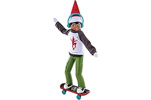 Elf on the Shelf Daily Poses and Ideas with Daily Skateboarding