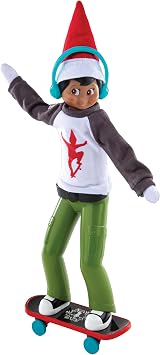 The Elf on the Shelf Holly Jolly Ollie Skateboard Set Scout Elf not included