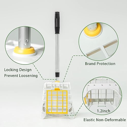 Miniatura 3 de Recuperador de pelotas de golf, 40 pelotas telescópicas, recuperador de pelotas de golf, herramienta de recuperación de pelotas de golf, cesta de