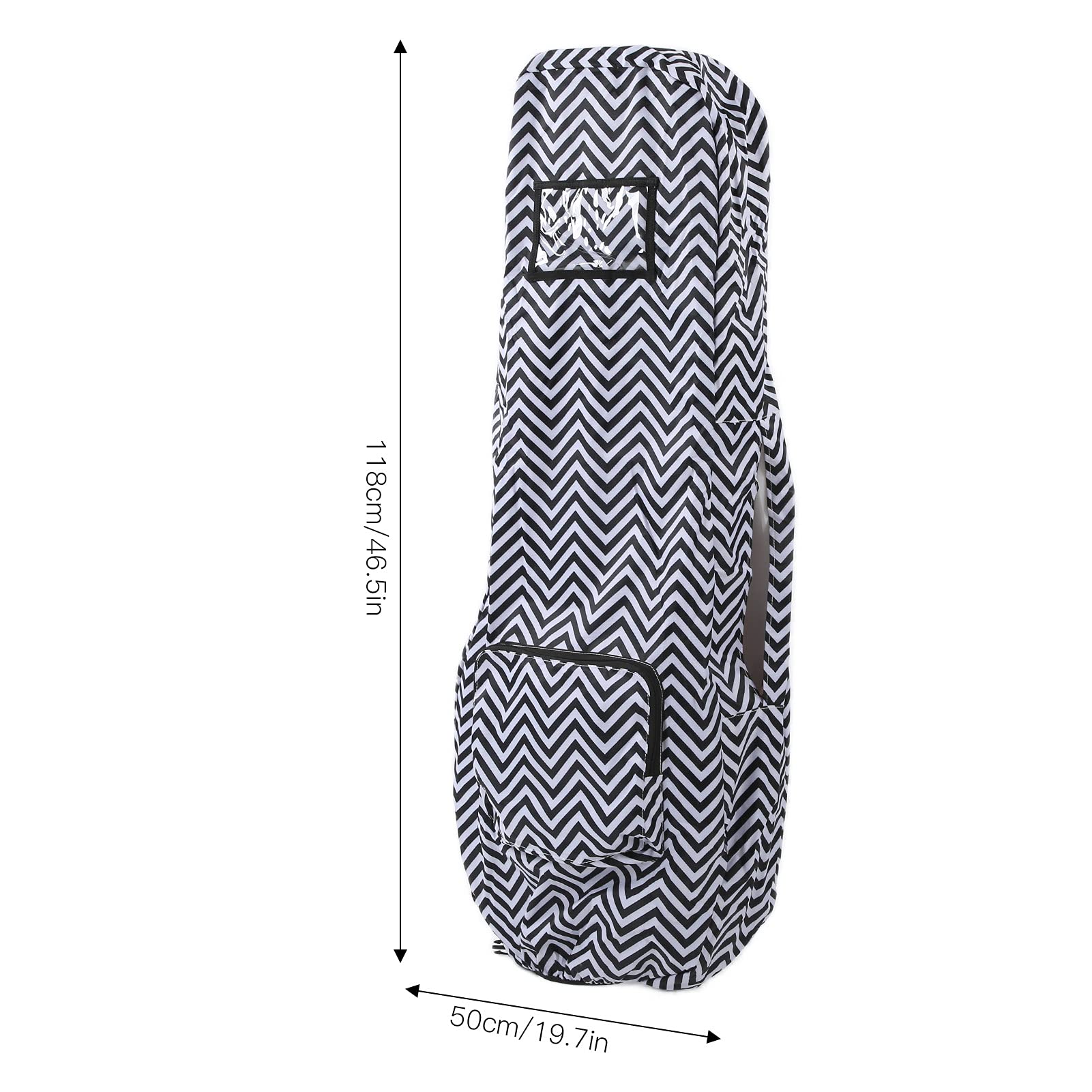 Alvinlite Funda Impermeable para Bolsa de Golf, Funda Protectora con Capucha para carritos de Golf Bolsa