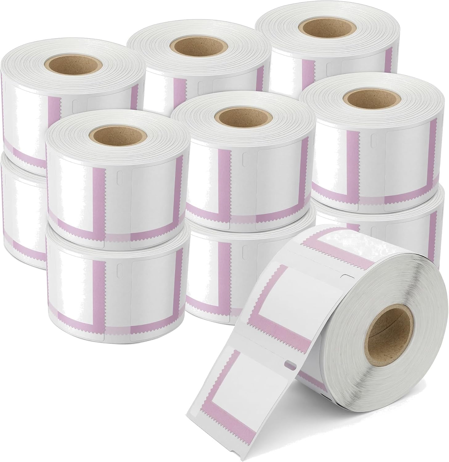 Aegis Adhesives - Replacement for DYMO 30915 (12 Rolls, 8400 Total) 1 5/8" X 1 1/4" Direct Thermal Postage and Address Labels - Compatible with LabelWriter 450, 450 Turbo, 4XL Printers (NOT 550, 5XL)