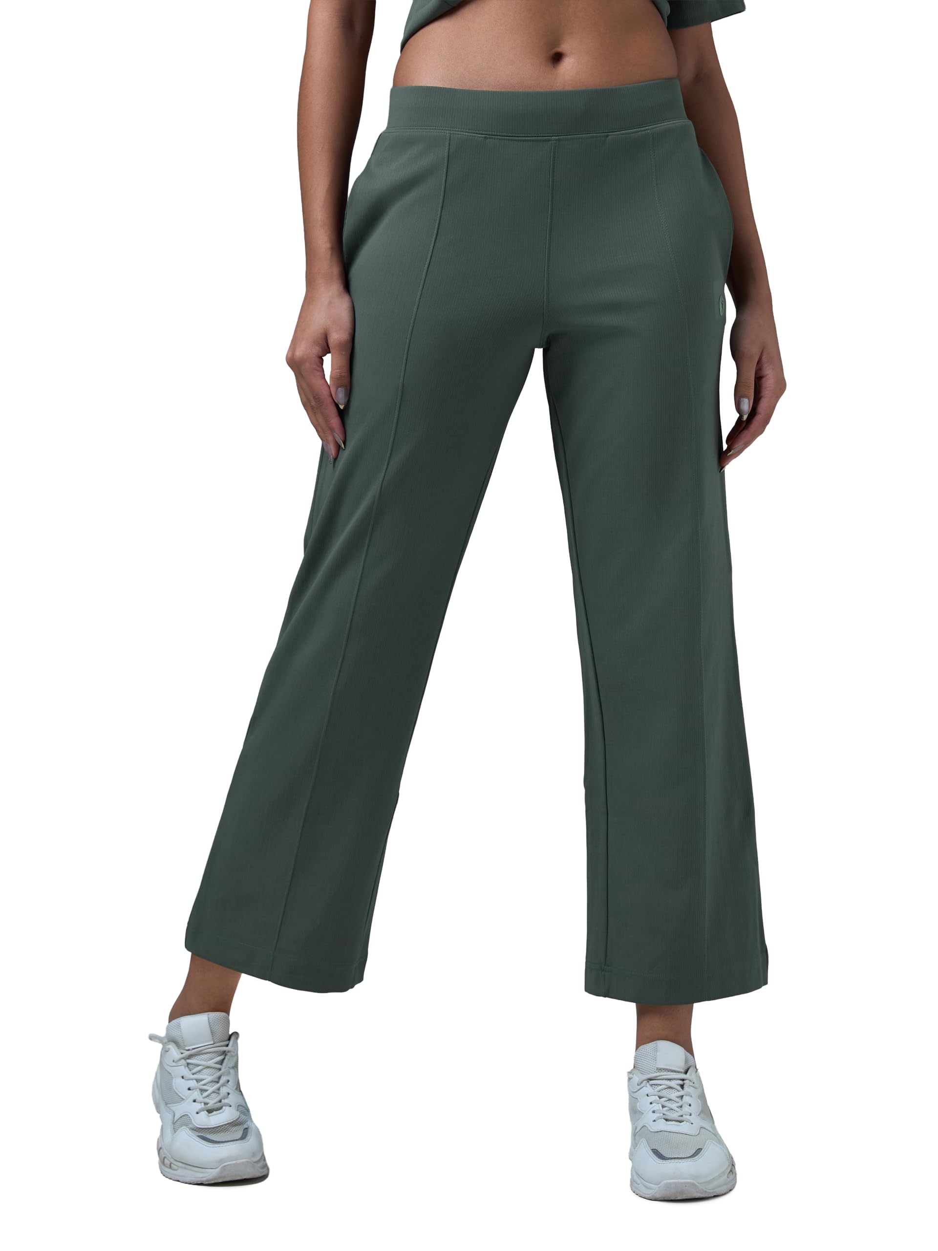 Women's Relaxed Fit Active Sports Track Pant with Elasto Plus for Yoga & Workout-image-22