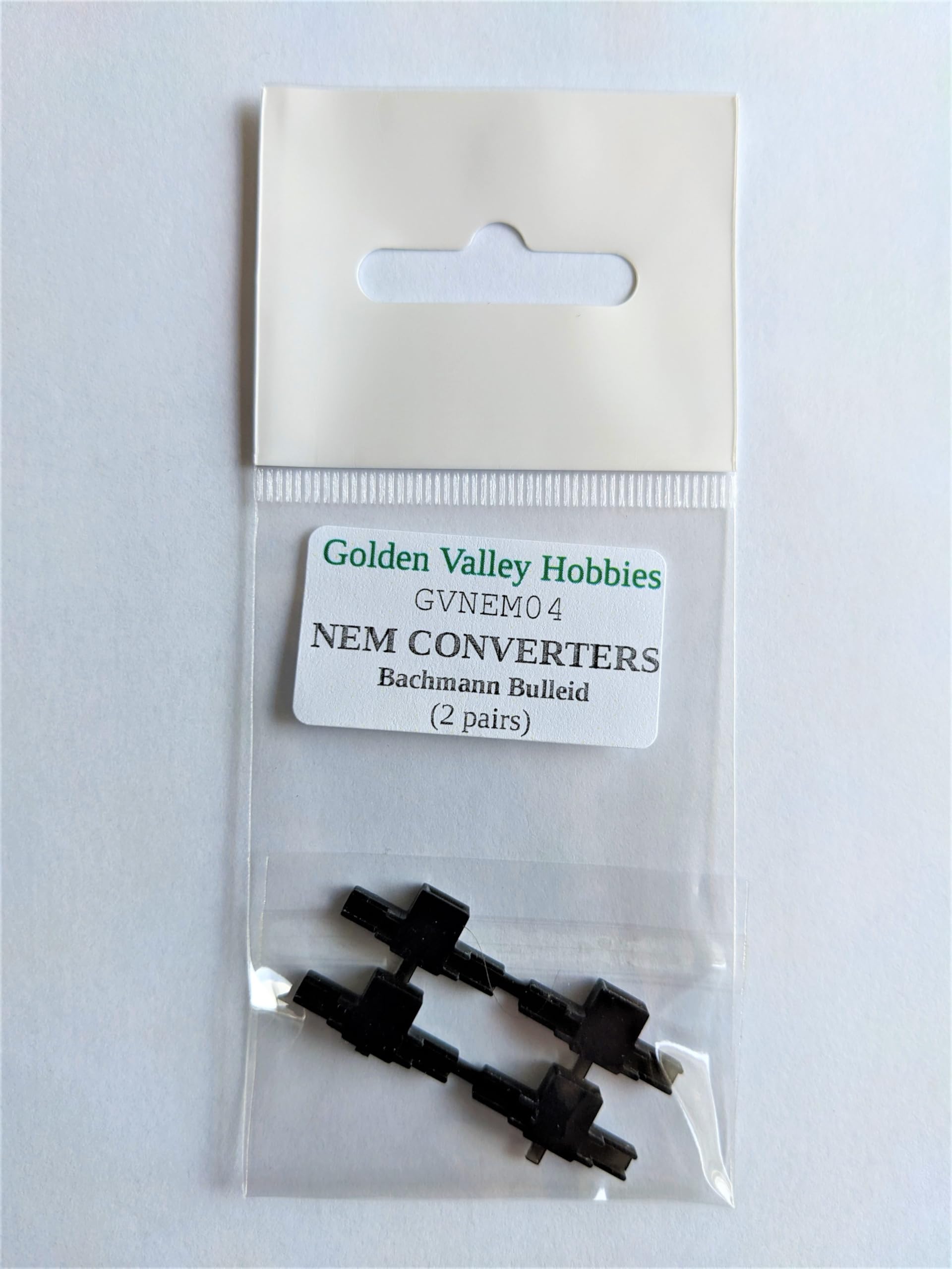 Golden Valley Hobbies Black Gvnem04 Conversion Nem Pockets For Oo Bachmann Bulleid Coaches (2 Pairs)