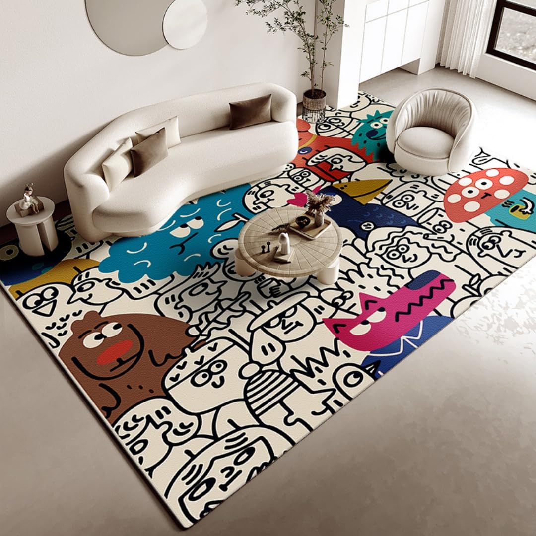 Tapis Moderne Abstrait pour la Maison Européenne Tapis Design