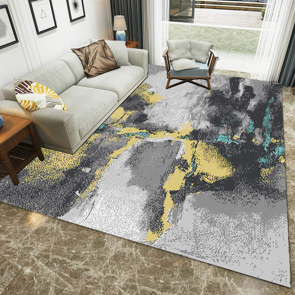 Tapis salon moderne géométrique minimaliste frais chambre 80x160