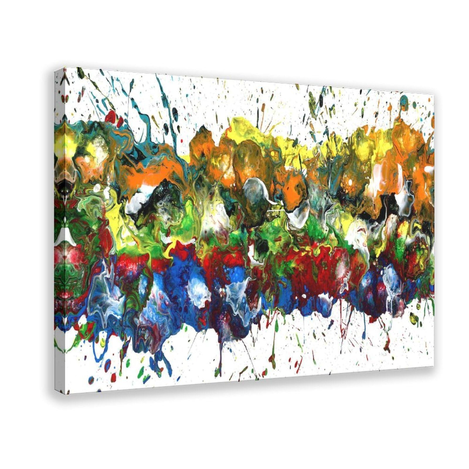 Bareronor Carnival Abstract Poster Canvas Poster Bedroom Decor Landscape Office Room Decor Gift 24" L X 36" W