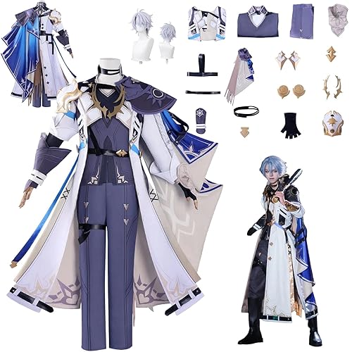 zhengzhouyuetu White Distress Cosplay Costumes Honkai Star Rail Character Fancy Dress Up Adult Uniform Outfits Full Set Halloween Carnival Party