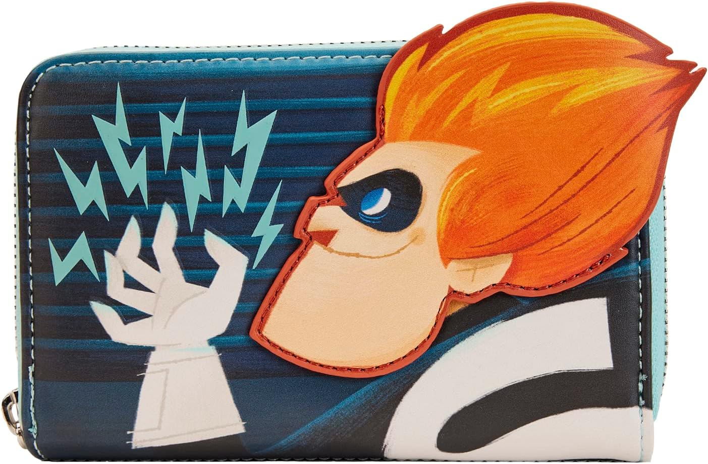 Loungefly Disney Pixar Moments Incredibles Syndrome Faux Leather Zip Wallet