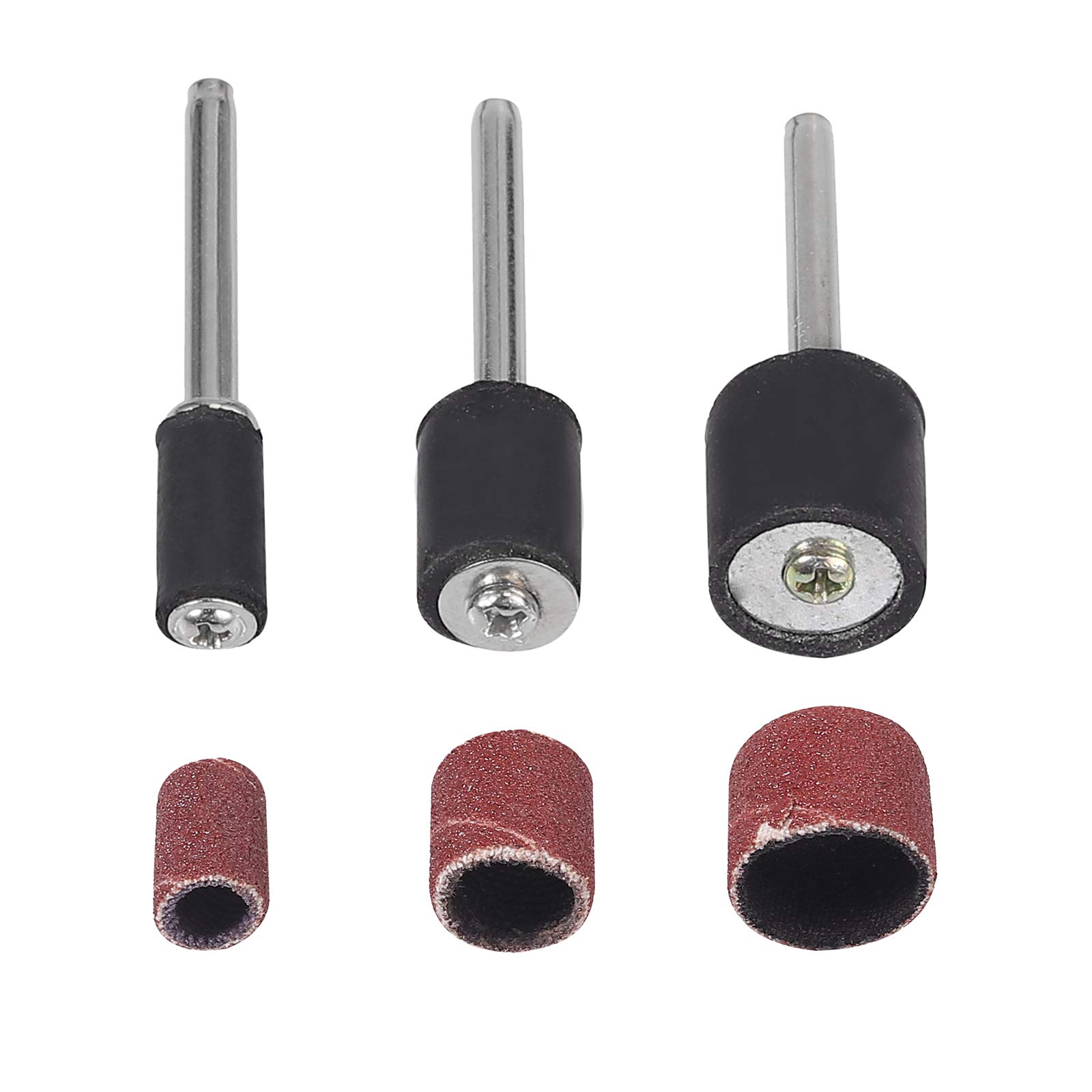 376 Pieces Set 300 Pack Drum Sander Set,40 Pack Buffing Polish Wheels