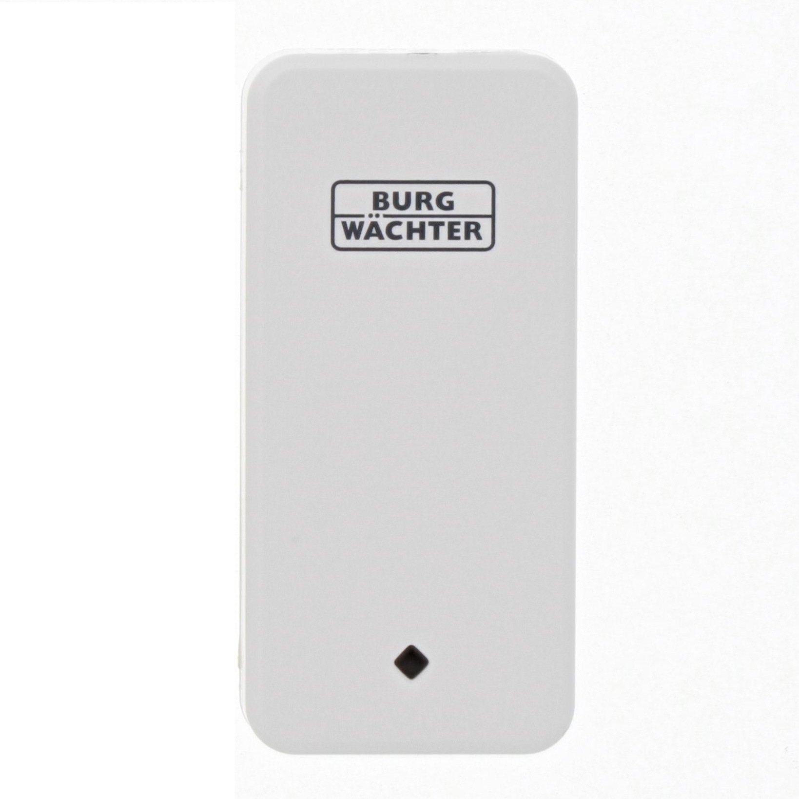 Burg Wächter Vibrations-Sensor innen, batteriebetrieben, Erschütterung Alarm, mit BURGprotect Smart Home kompatibel, Vibrancy 2020, Weiß, 39810, (B x H x T) 80 x 39 x 13 mm