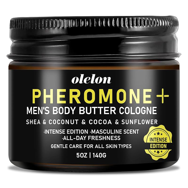 Manteiga Corporal OLELON para Homens Intense Edition com Fragrância de Colônia
