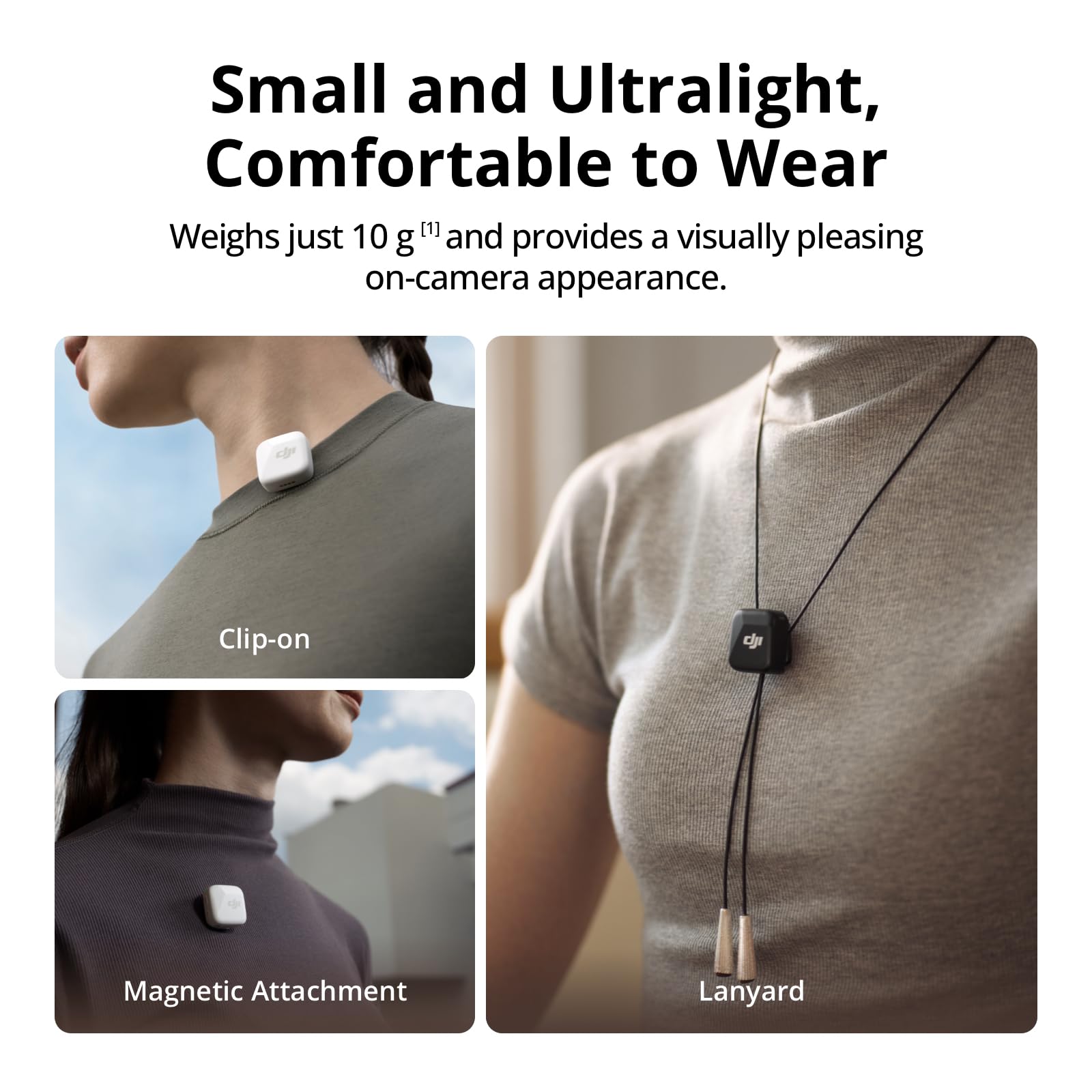 Amazon.com: DJI Mic Mini (1 TX + 1 RX), Ultralight, Detail-Rich