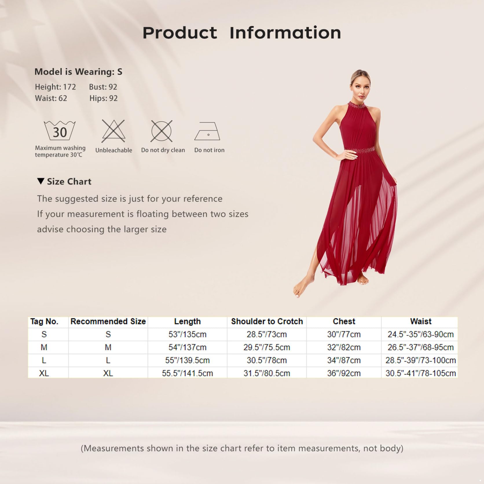 Robe de Danse Contemporaine Femme Justaucorps Danse Classique Tango Robe Danses Lyrique Latine Dancewear S-XL