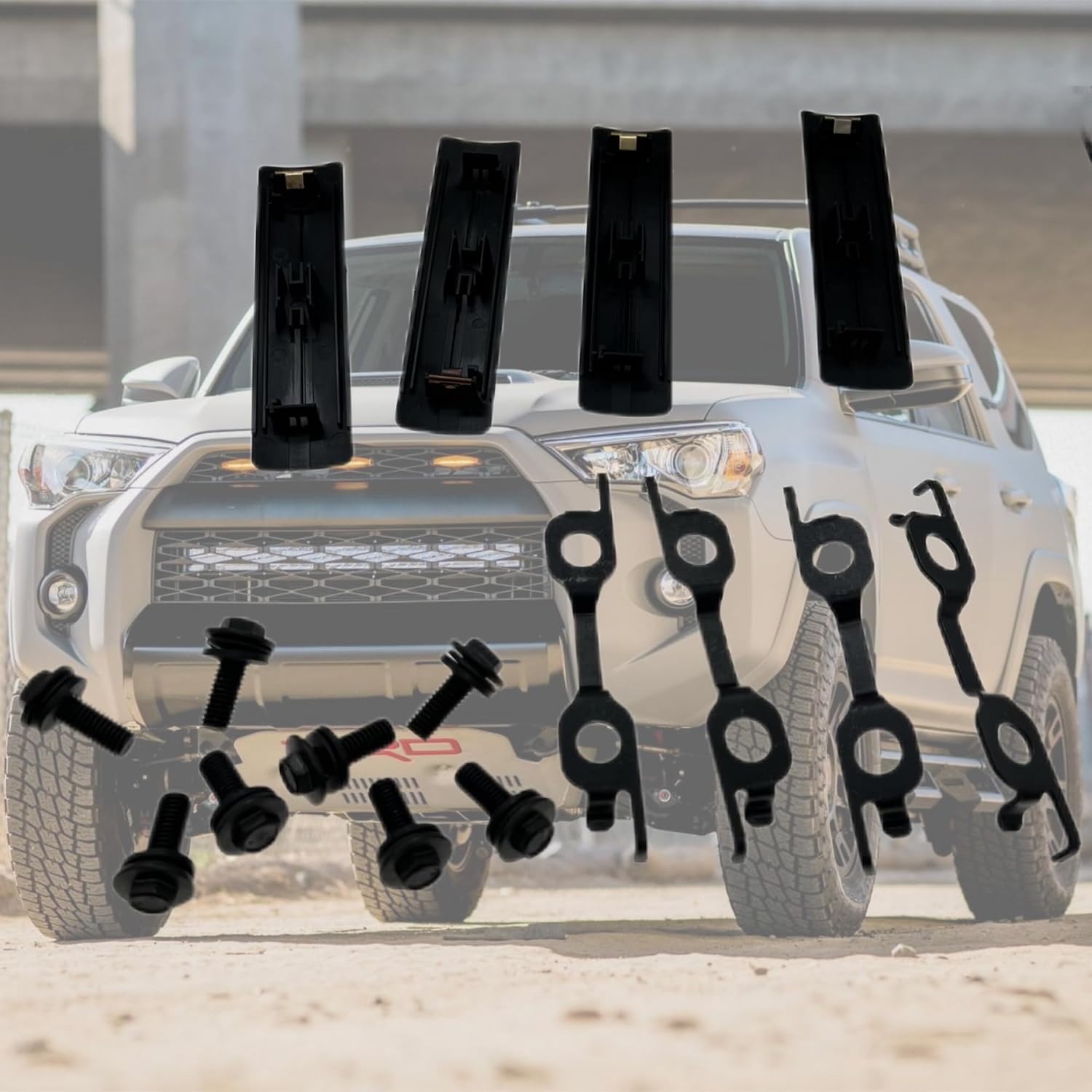 Roof Rack Removal Delete KIT for Toyota 4Runner Highlander Rav4 Land Cruiser Replace 75596-35030 63185-42020 90119-08C47