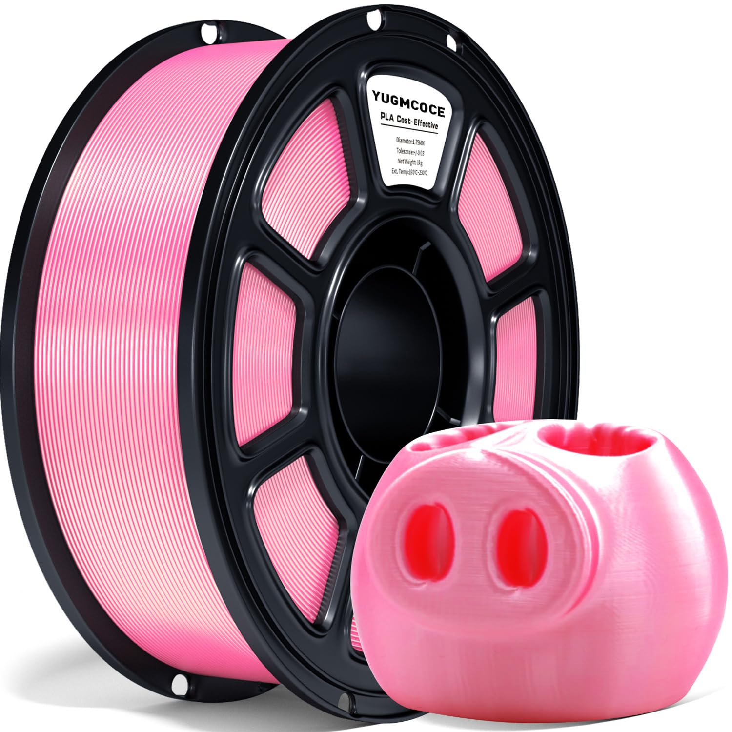 Silk PLA Filament: Glossy Finish, 1kg Spool -9 Silk PLA Filament: Glossy Finish, 1kg Spool -9