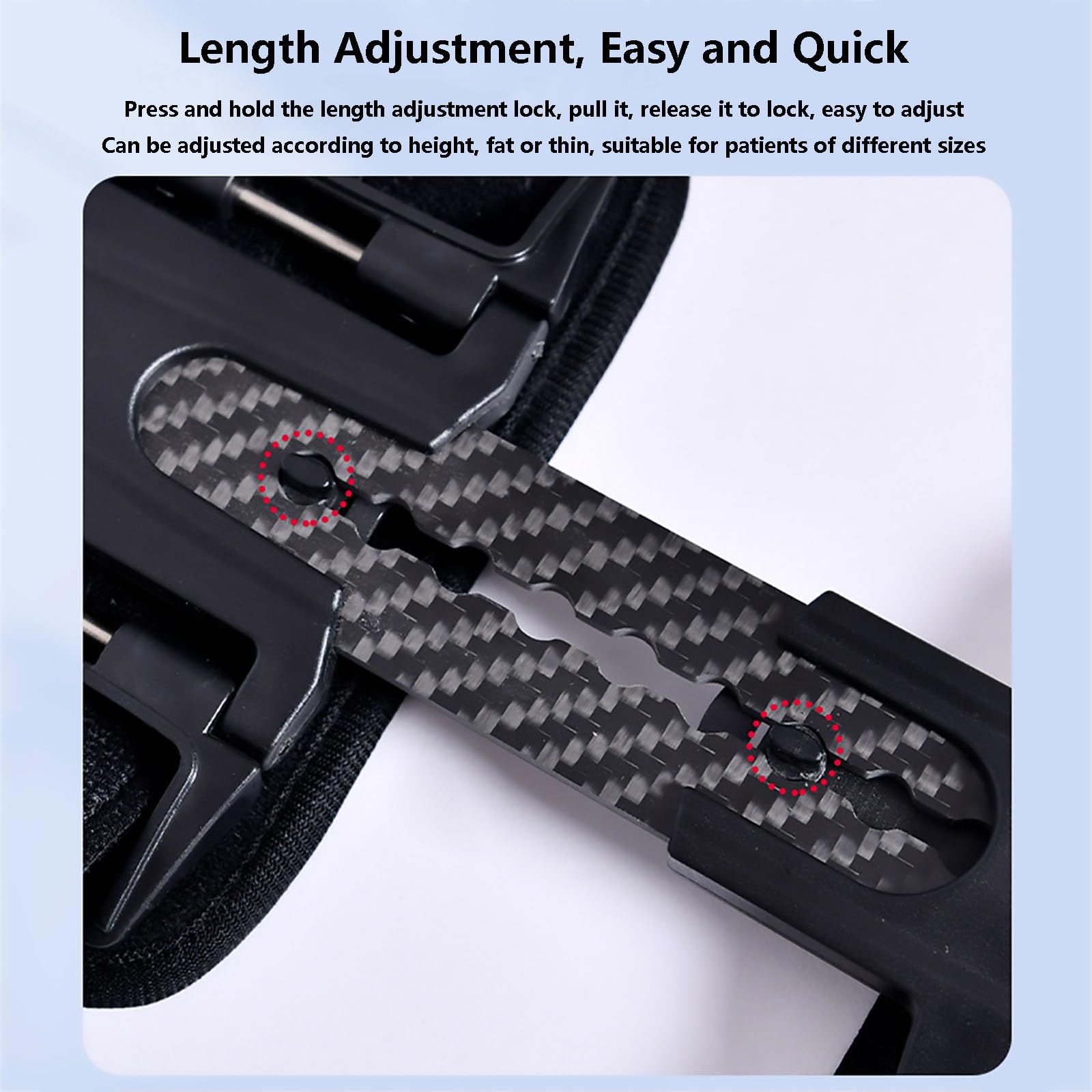 HAILM Knee Brace, Estabilizador Piernas Ajustables, Llave Rodilla con Bisagras para Lesiones Ligamento Ortopédico, Protección Seguridad, Lágrima Menisco, Pierna Izquierda