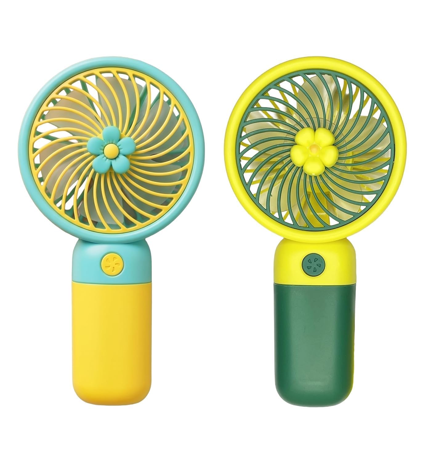 Magic Minds Toys Portable Mini Rechargeable Handheld USB Fan with 3 Speed | Handheld Small Desk Fan with Stand, Battery Operated for Office, Home, Travel & Outdoor Use-image-20