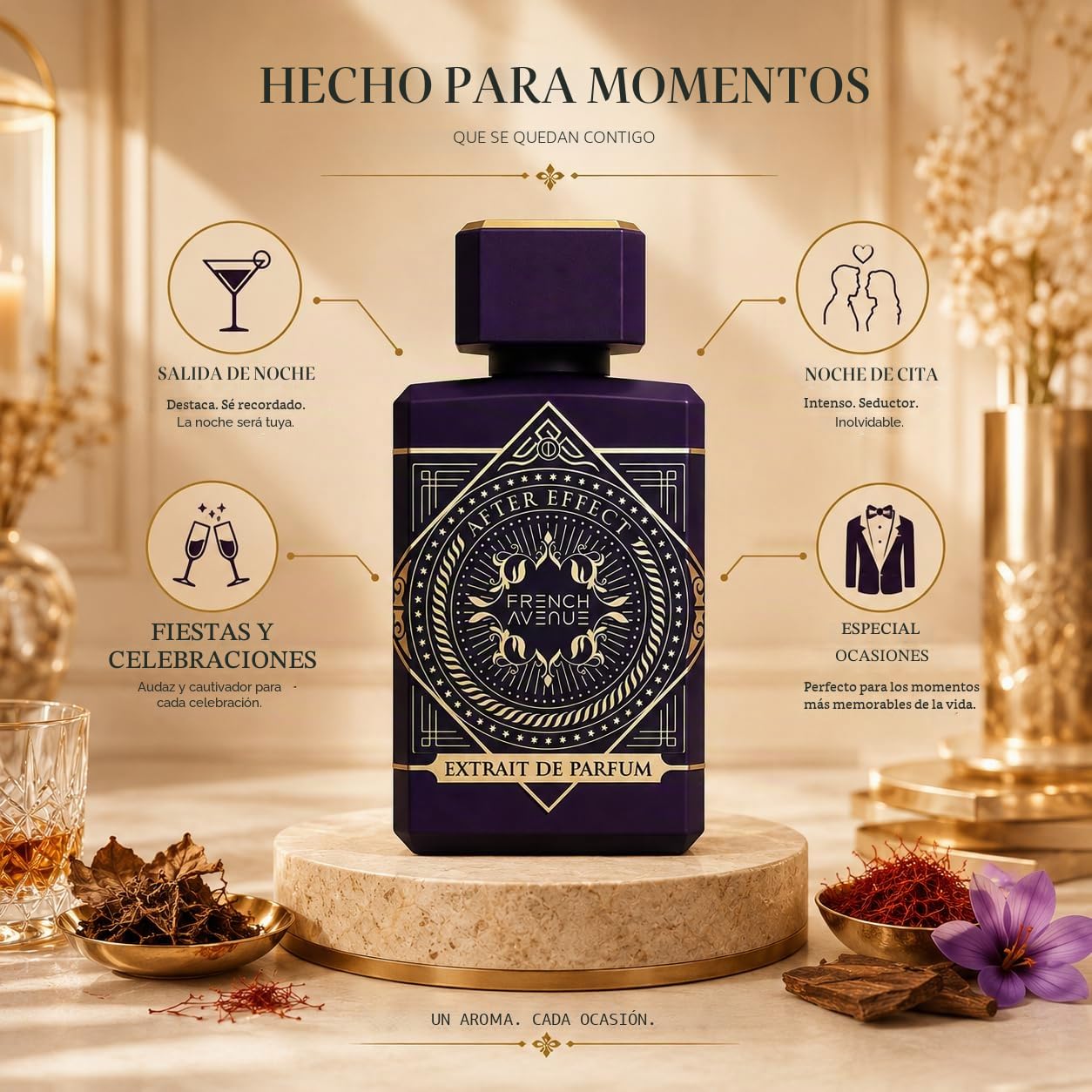 Extracto de perfume FW French Avenue, After Effect, Unisex, 80 ml