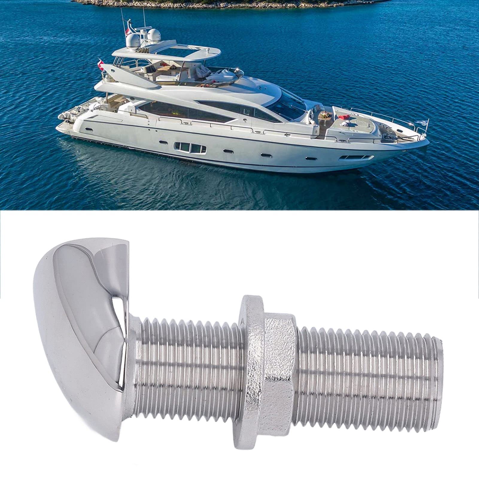 Boat Vent, Easy to Clean, Stainless Steel Marine Tank Vent, Perfect Fit for Ship