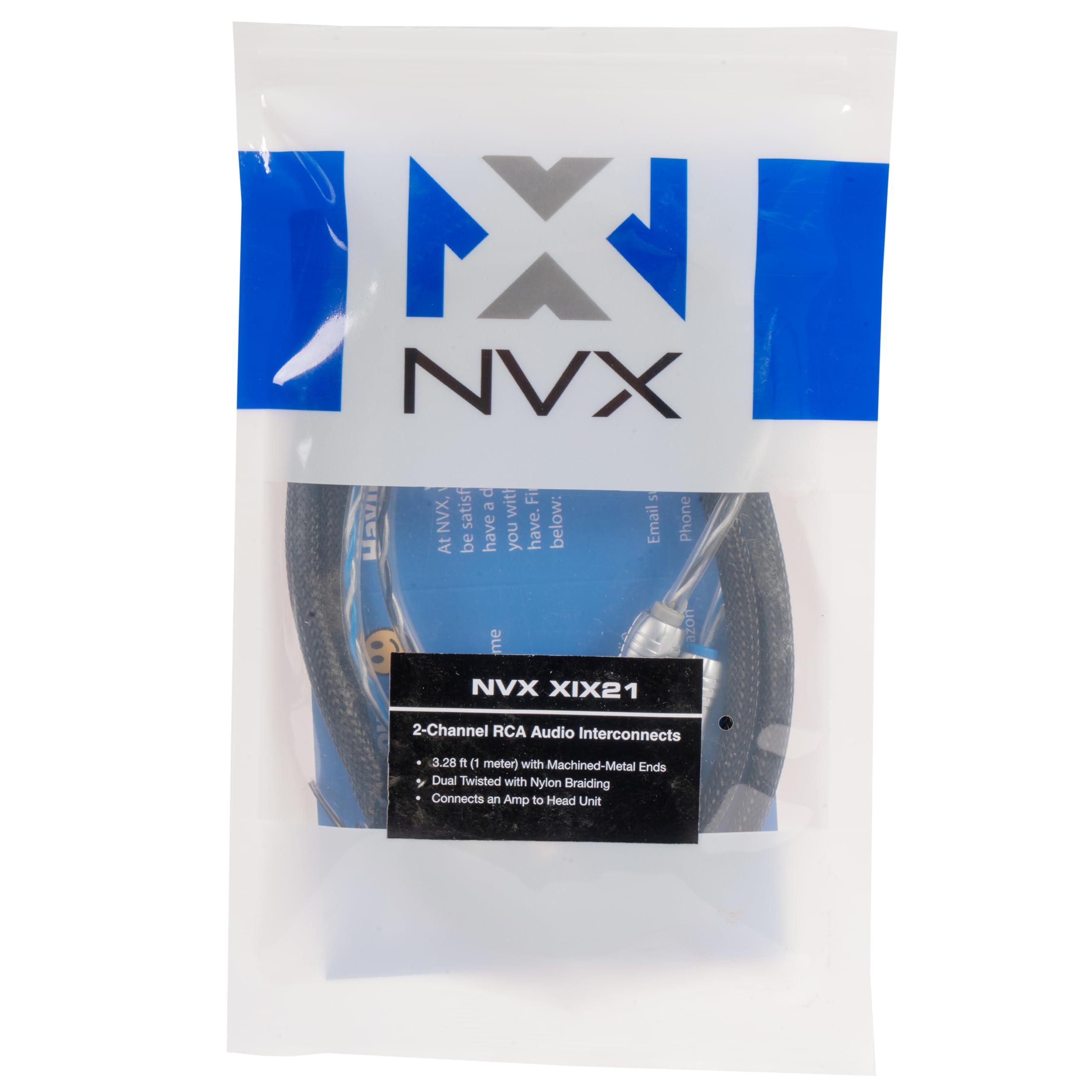 Amazon.com: NVX® XIX21 3.28 ft (1 Meter) Oxygen Free Copper 2