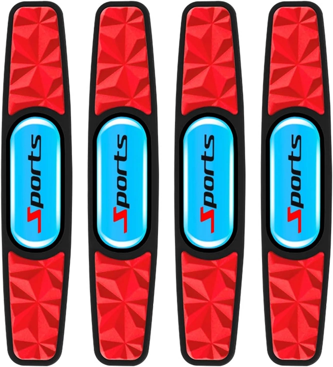 4PCS Door Strip Collision Protection(Blue 4PCS)