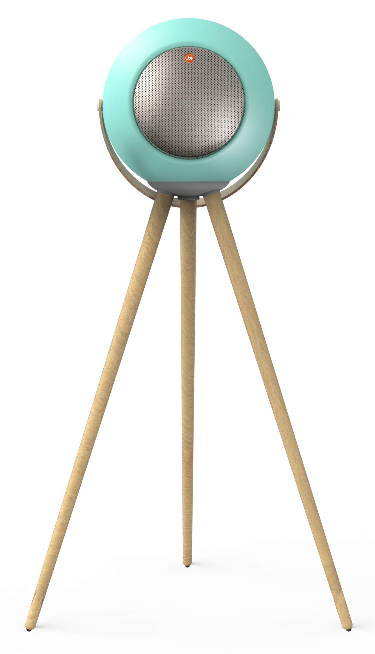 TGI UB+ Eupho E2 Bluetooth Speaker, lightweight, 30 hours playtime, immersive crystal clear audio, powerful bass, floor standing or tabletop speaker perfect for indoors/ outdoors - Pastel Aqua