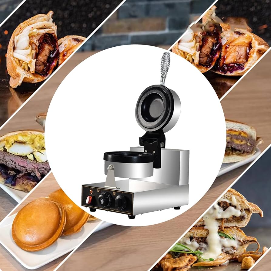 UFO バーガーメーカー(スマートサンドメーカー) Amazon.com: UFO Ice Cream Burger Machine, 1300W Commercial