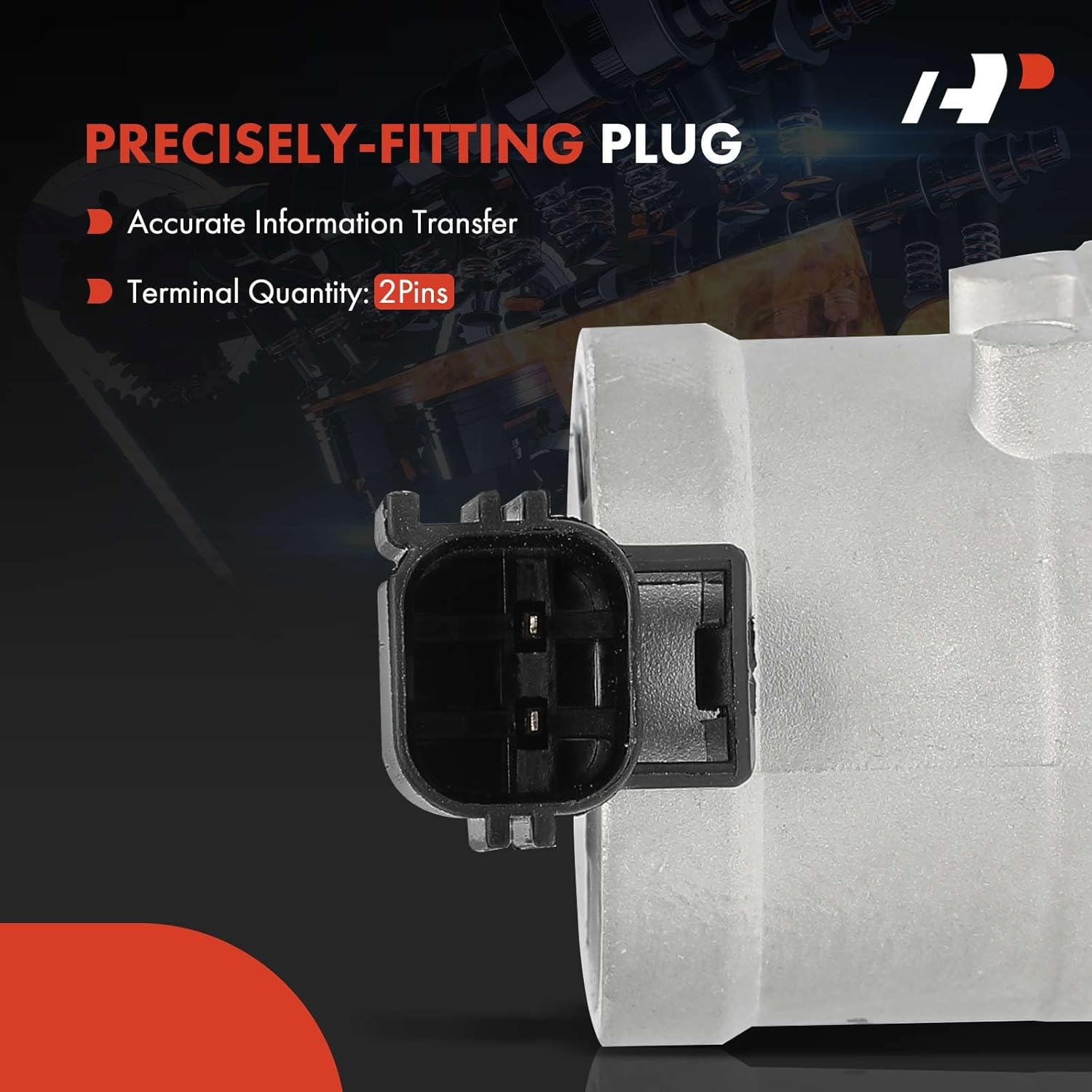 A-Premium Fuel Injection Idle Air Control Valve Compatible with Volvo S40 & V40 2000-2004 1.9L, Auxiliary Air Valve, Replace for# 86704190