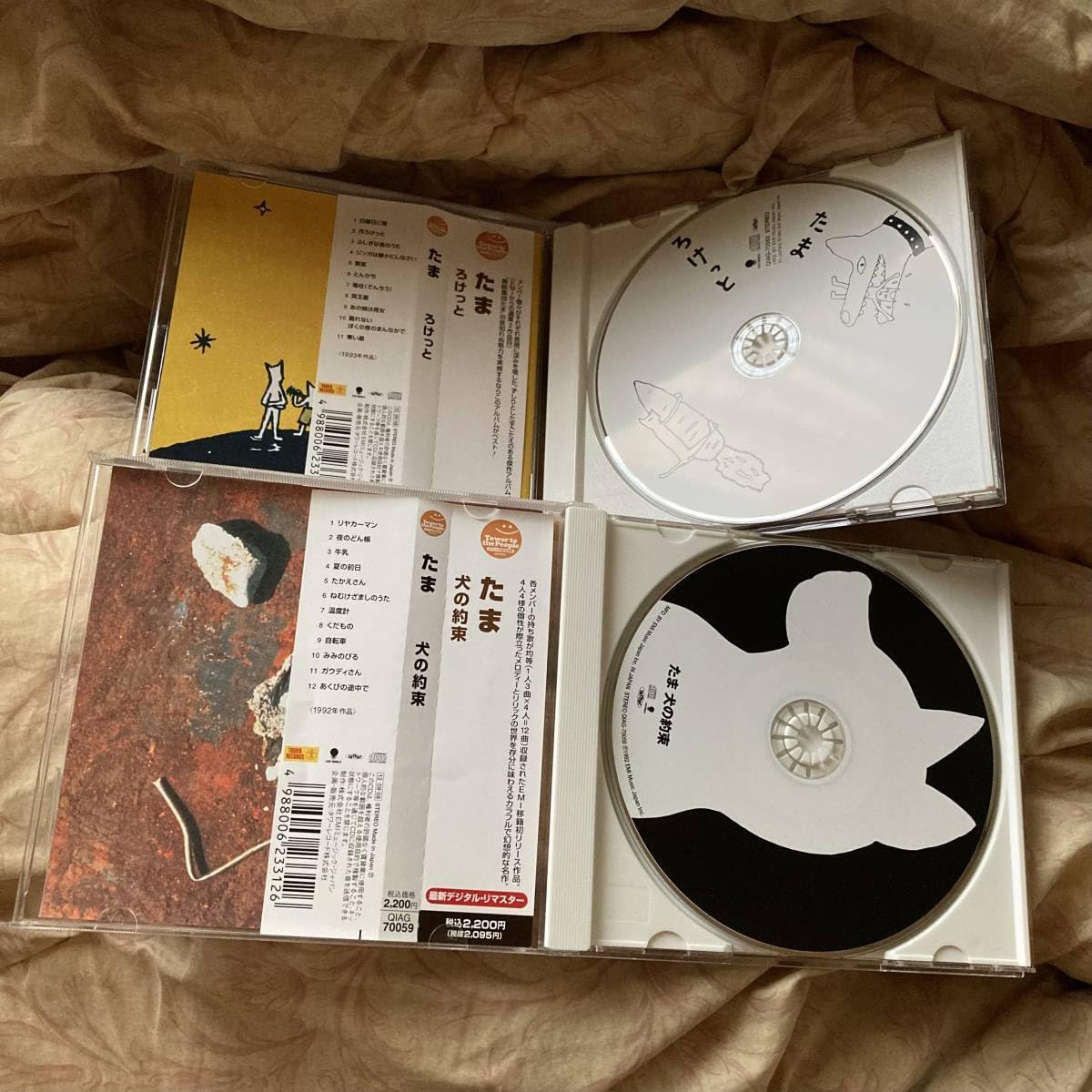 Amazon.co.jp: たま 犬の約束 & ろけっと 2枚セット タワレコ Amazon.co.jp: たま 犬の約束 & ろけっと 2枚セット タワレコ