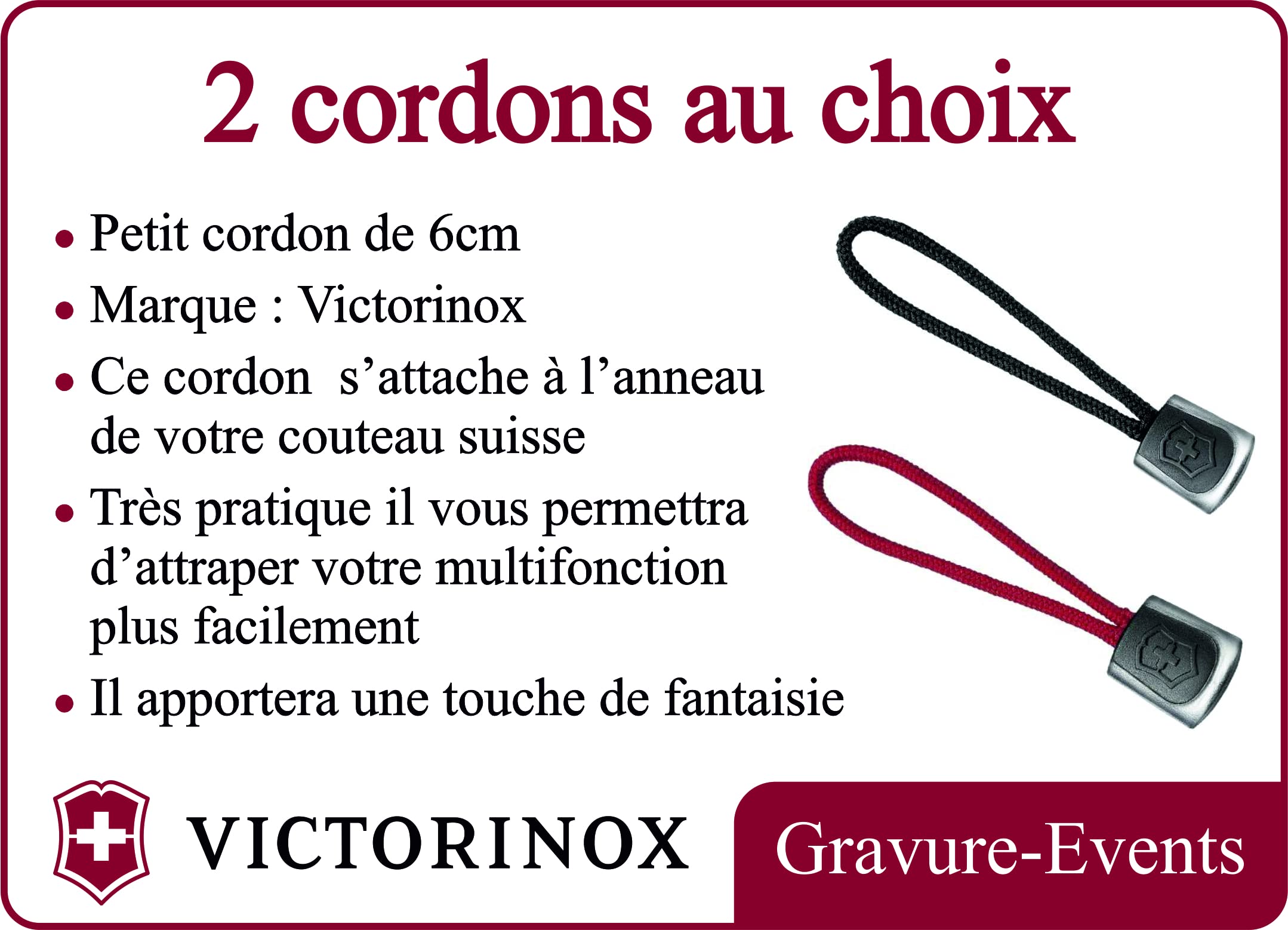 Gravure Events - Couteau Suisse Fieldmaster 16 fonctions personnalisé avec votre prénom