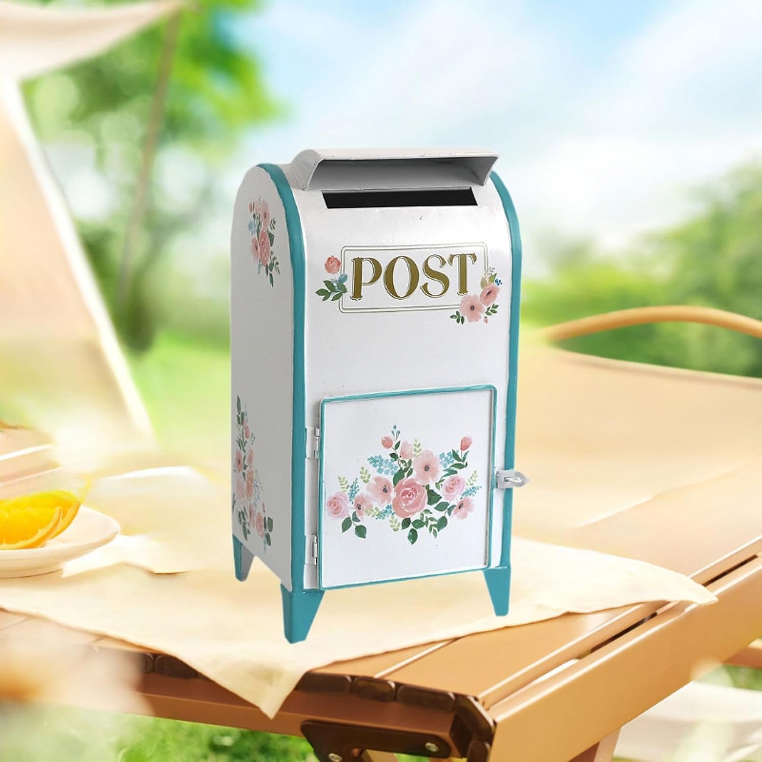 MERISHOPP® Standing Mailbox Suggestion Box Post Newspaper Box Parcel Drop Box|Home & Garden|Home & Garden|Home & Garden|1 Mail Box