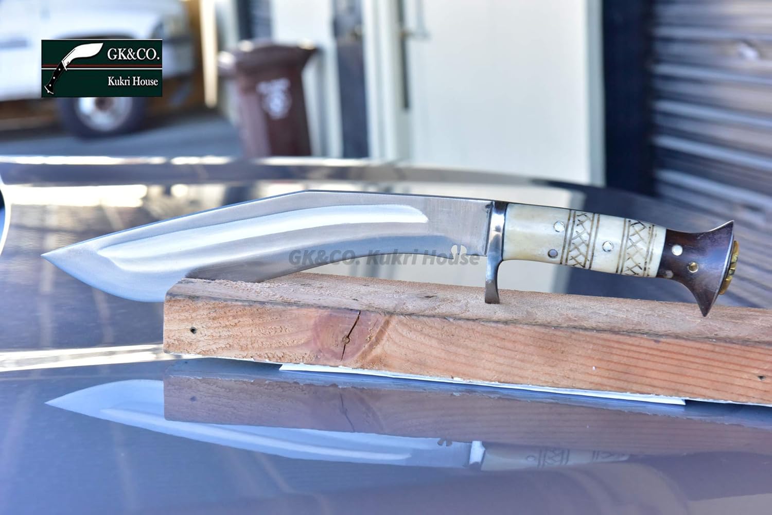 GK&CO. Kukri House Genuine Kukri -11 Inch Blade GK&CO Special Chhuri-Machete- Handmade in Nepal by Kukri House - imported