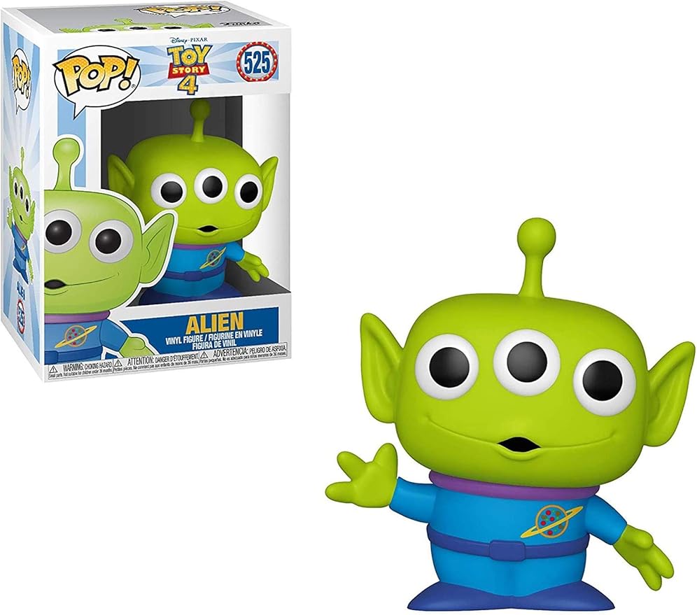 Funko Pop! Vinilo: Alien de Toy Story 4 - Figura Coleccionable Oficial