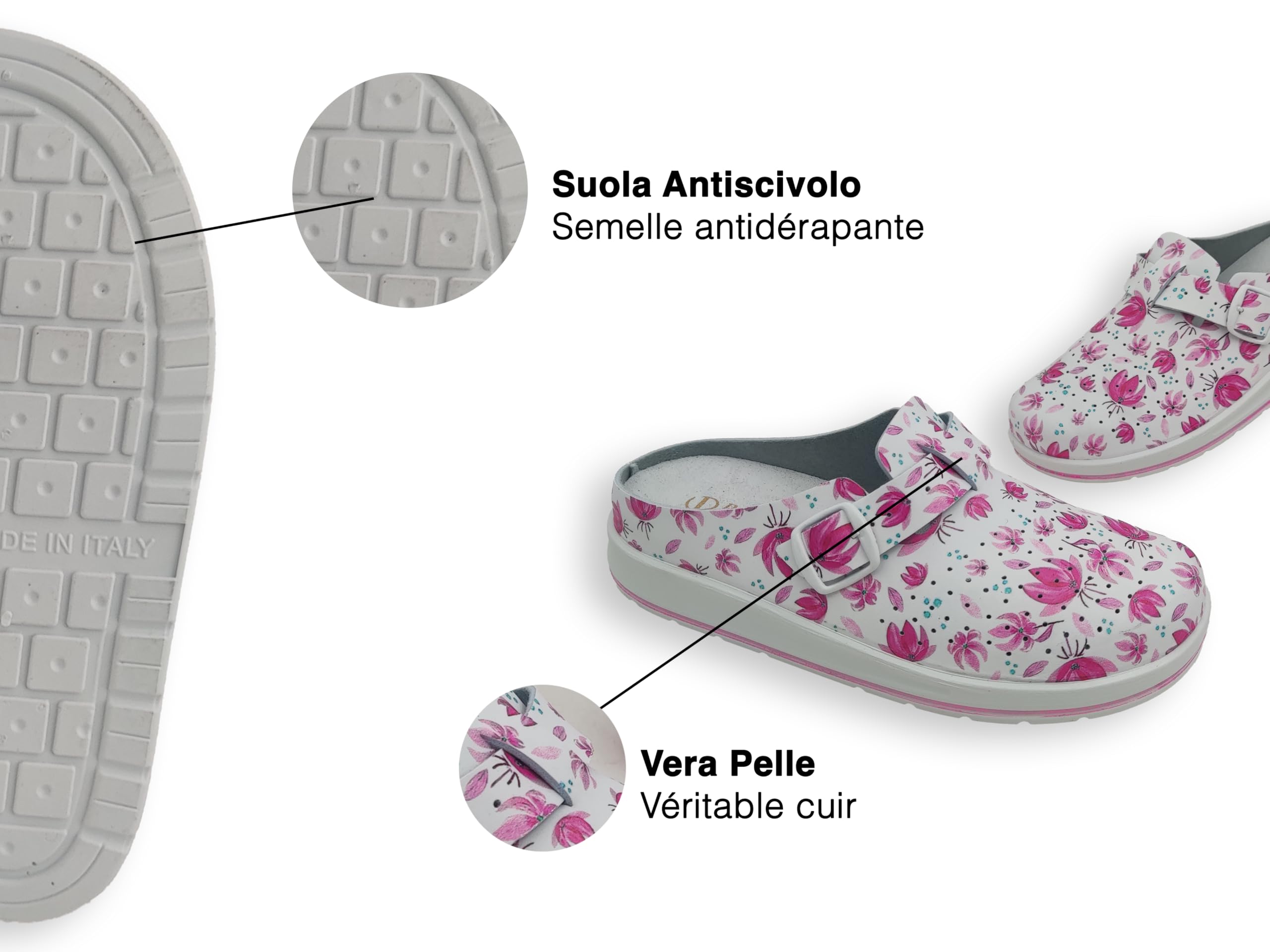 Zuecos para mujer de casa y de trabajo, zapatillas sanitarias cerradas y cómodas, zapatillas relajantes con suela extraíble