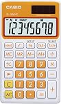 Casio SL-300VC-PK SL300VCPKSIH Calculatrice de portefeuille solaire avec 8-Digit Affichage (Pink)