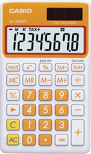 Vista 4 de Calculadora estándar Casio Inc. sl-300vc-pk, Rosado