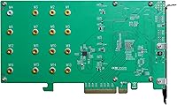 Vista 5 de Highpoint Technologies Controlador RAID de arranque NVMe M.2 SSD6204A de 4 puertos para VMware ESXi y sistemas de virtualización, verde