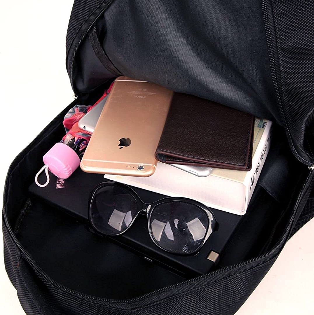 Mochila Preta Ajustavel Para Notebook Bolsa Multifuncional Unissex Escolar em promoção! Veja a oferta e mais achadinhos de Mochilas & Pastas Masculinas 4 Hoje é o melhor dia para comprar Mochila Preta Ajustavel Para Notebook Bolsa Multifuncional Unissex Escolar com aquele preço maroto! Promoção! Aproveite a oferta! 4