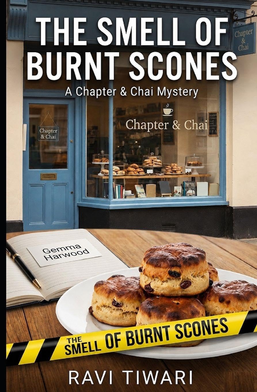 The Smell of Burnt Scones: A Chapter & Chai Mystery: 1