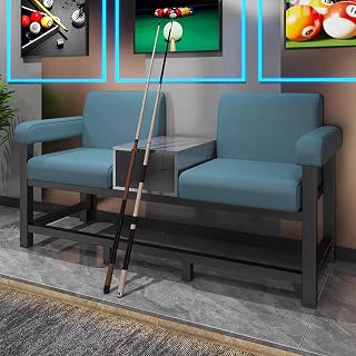 Billiard Viewing Sofa Chairs with Cup Holder Spectator Seating