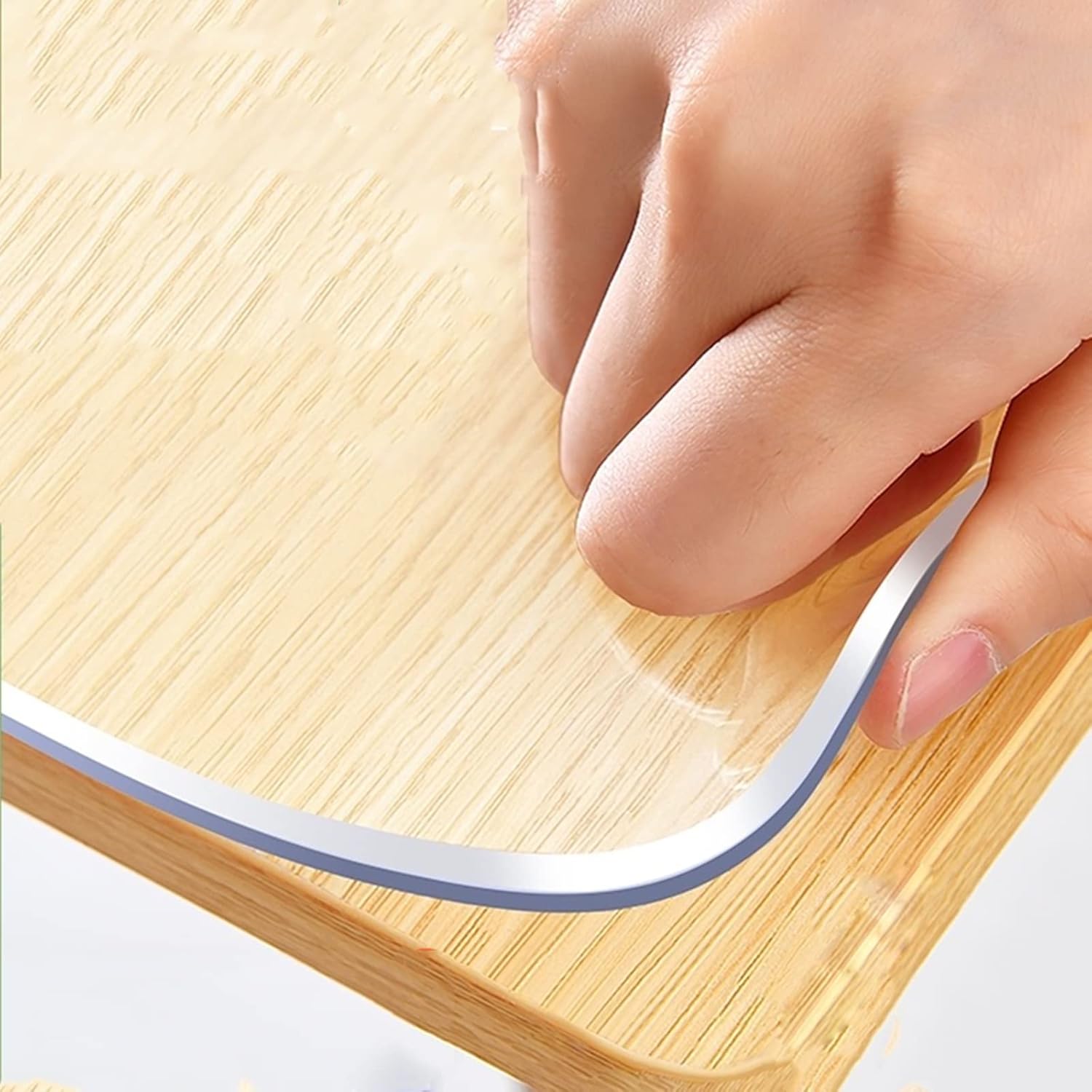 LZMZMQ Large Wood Floors Protect Pad for 152 144 136 128 120 112 104 inches Wood Floors, Staircase/Foyer/Bathroom Entryway, Floor/Tile/Carpet Surface Protector/Vinyl Cover Pad(170cmX260cm/68 X104)