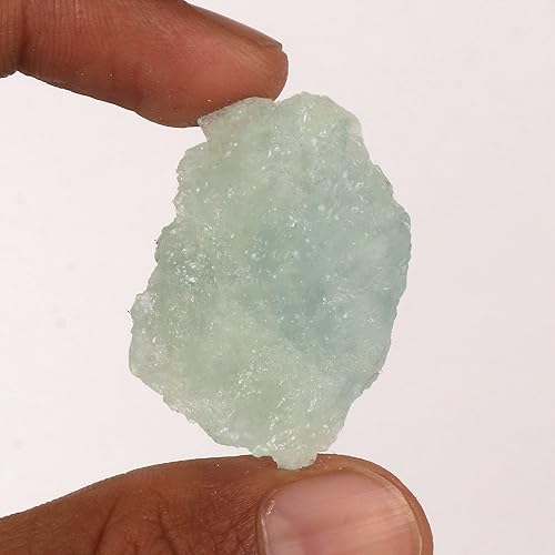 Miniatura 2 de GEMHUB Cristal curativo de aguamarina azul cielo, 64.35 quilates aproximadamente, gema lapidaria natural crudo de aguamarina en bruto, Gema, Brasil
