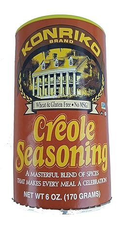 Konriko - Condimento criollo 6 oz (paquete de 6) - Sin trigo - Sin gluten - Sin MSG