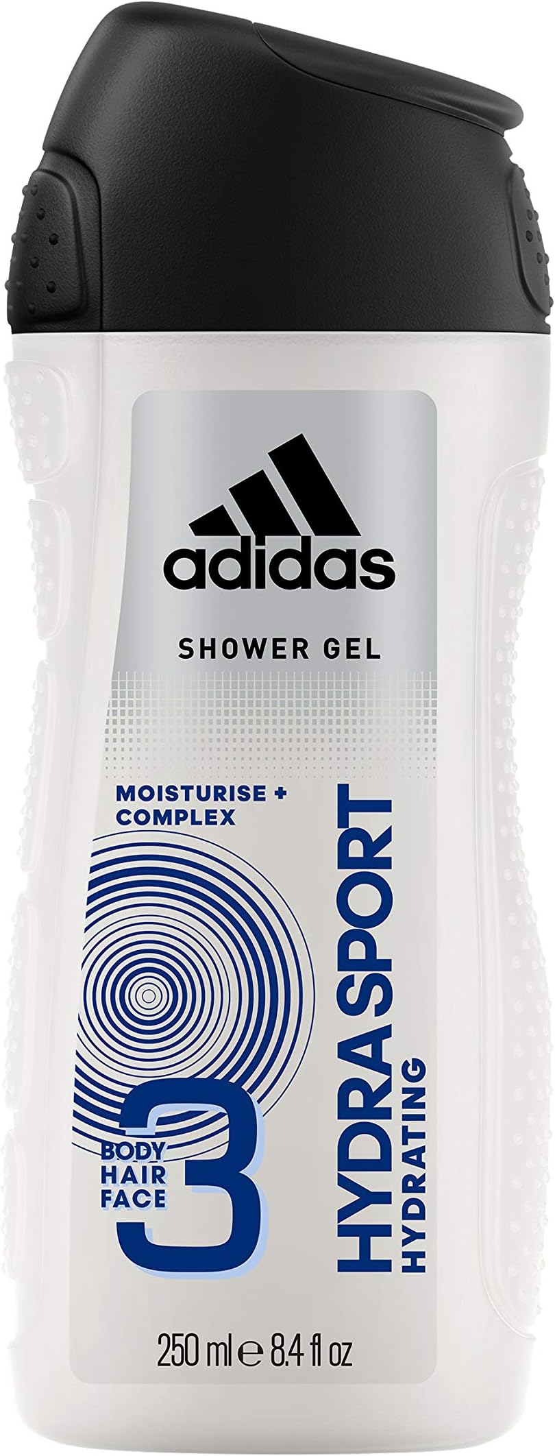 Sport Sensation Hydra Sport 3in1 Body, Hair and Face Shower Gel for Men, 250ml