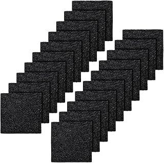 ゴミ箱用 消臭フィルター - 清潔で 長期間 効果が 持続する 脱臭剤 - 20枚 ゴミ箱 用 炭 フィルター - 屋内・屋外・家庭・キッチン・浴室・オフィス・堆肥容器対応