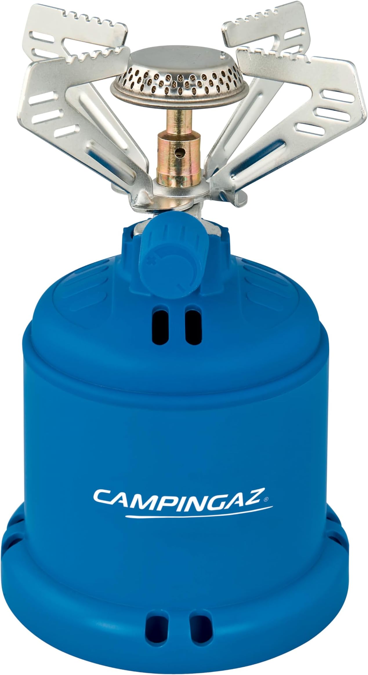 Réchaud De Camping à Gaz Foker 02101/M, Bleu, Neuf Sous Emballage